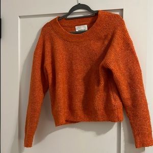 Orange sweater